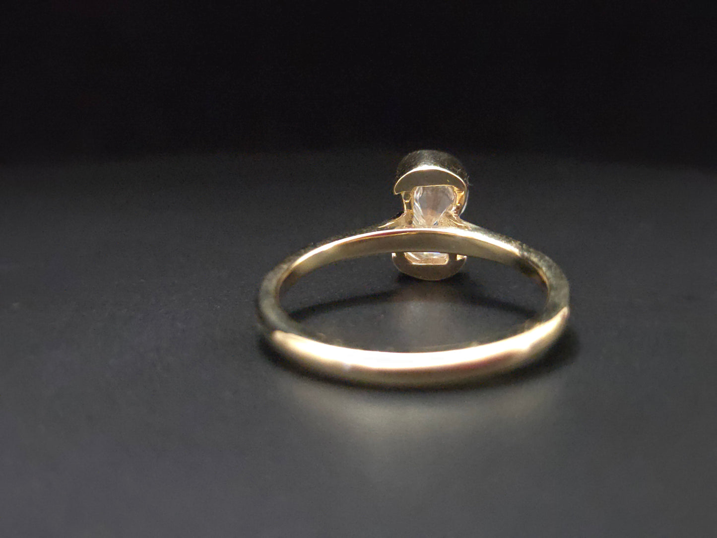 14K Gold S Letter Ring