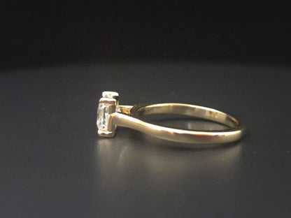 WOMENS ASSCHER CUT RING