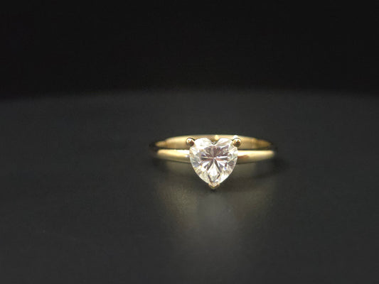 WOMENS HEART SHAPE RING