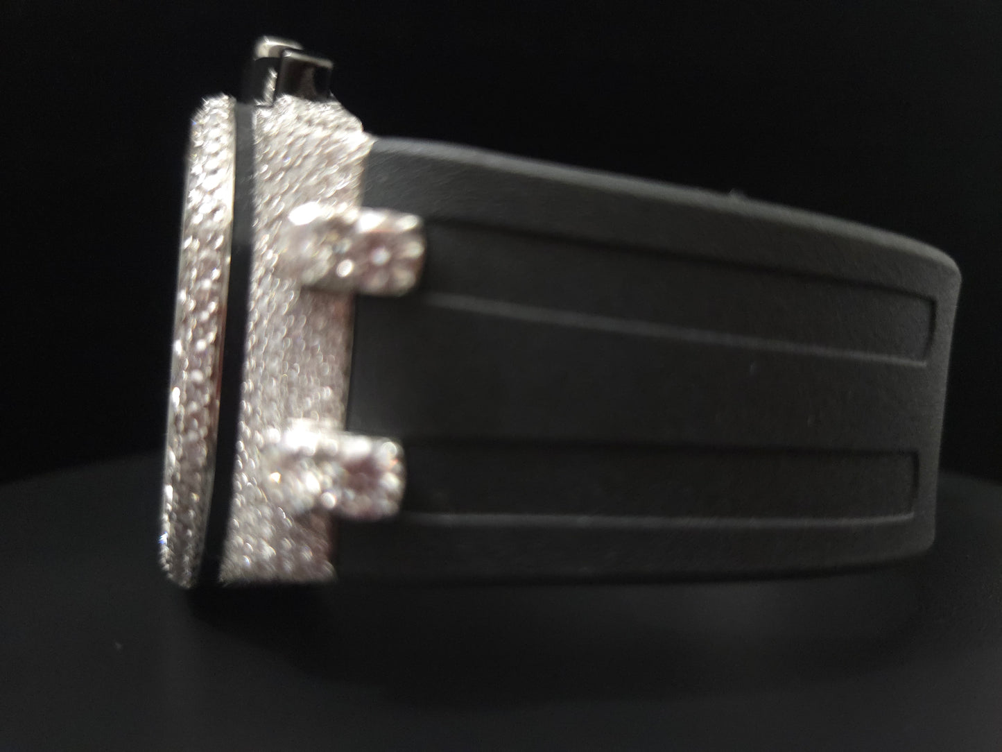 CUSTOM MOISSANITE WATCH