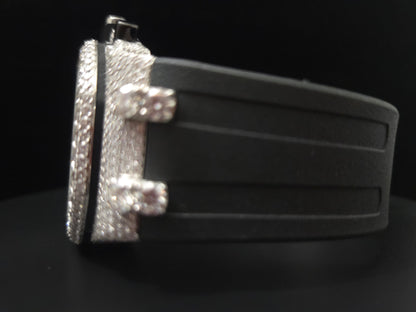 CUSTOM MOISSANITE WATCH