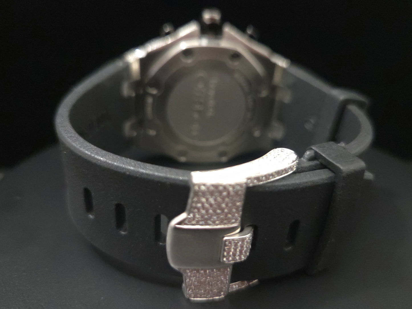 CUSTOM MOISSANITE WATCH