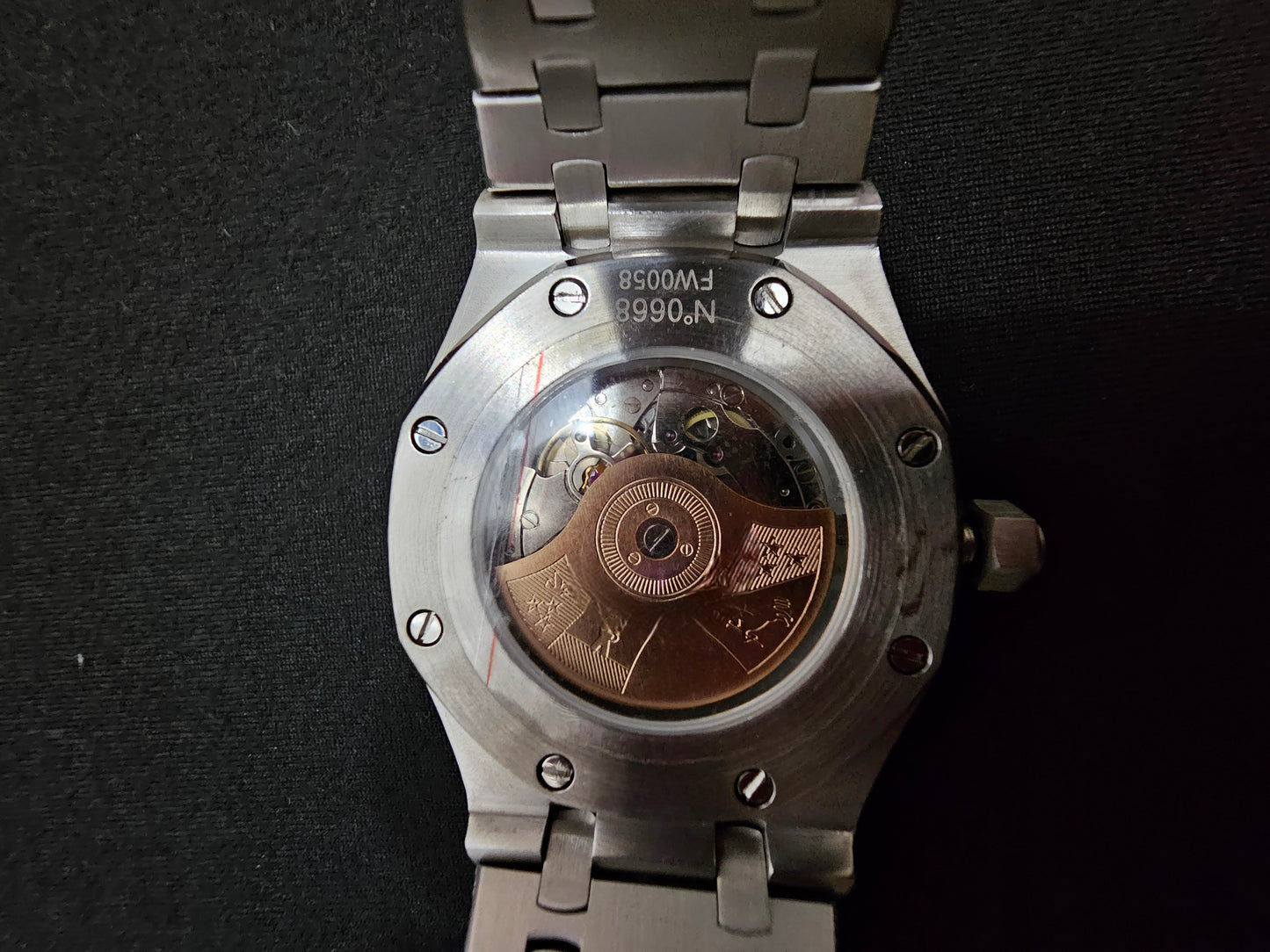 Custom Moissanite Watch