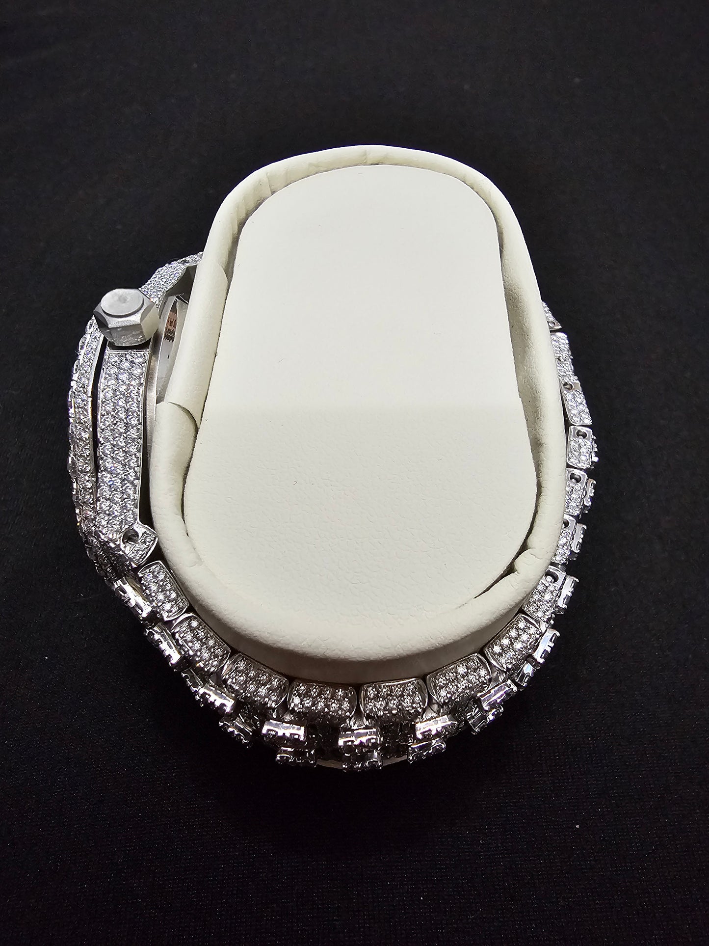 Custom Moissanite Watch