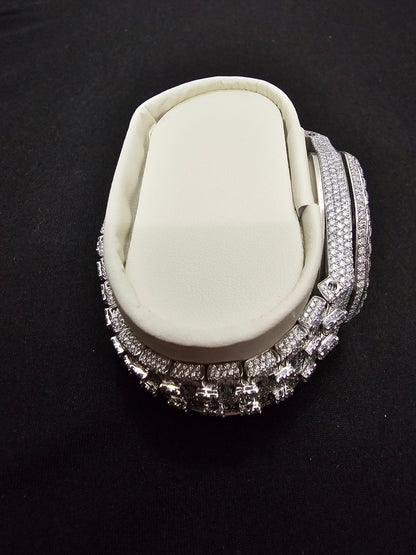 Custom Moissanite Watch