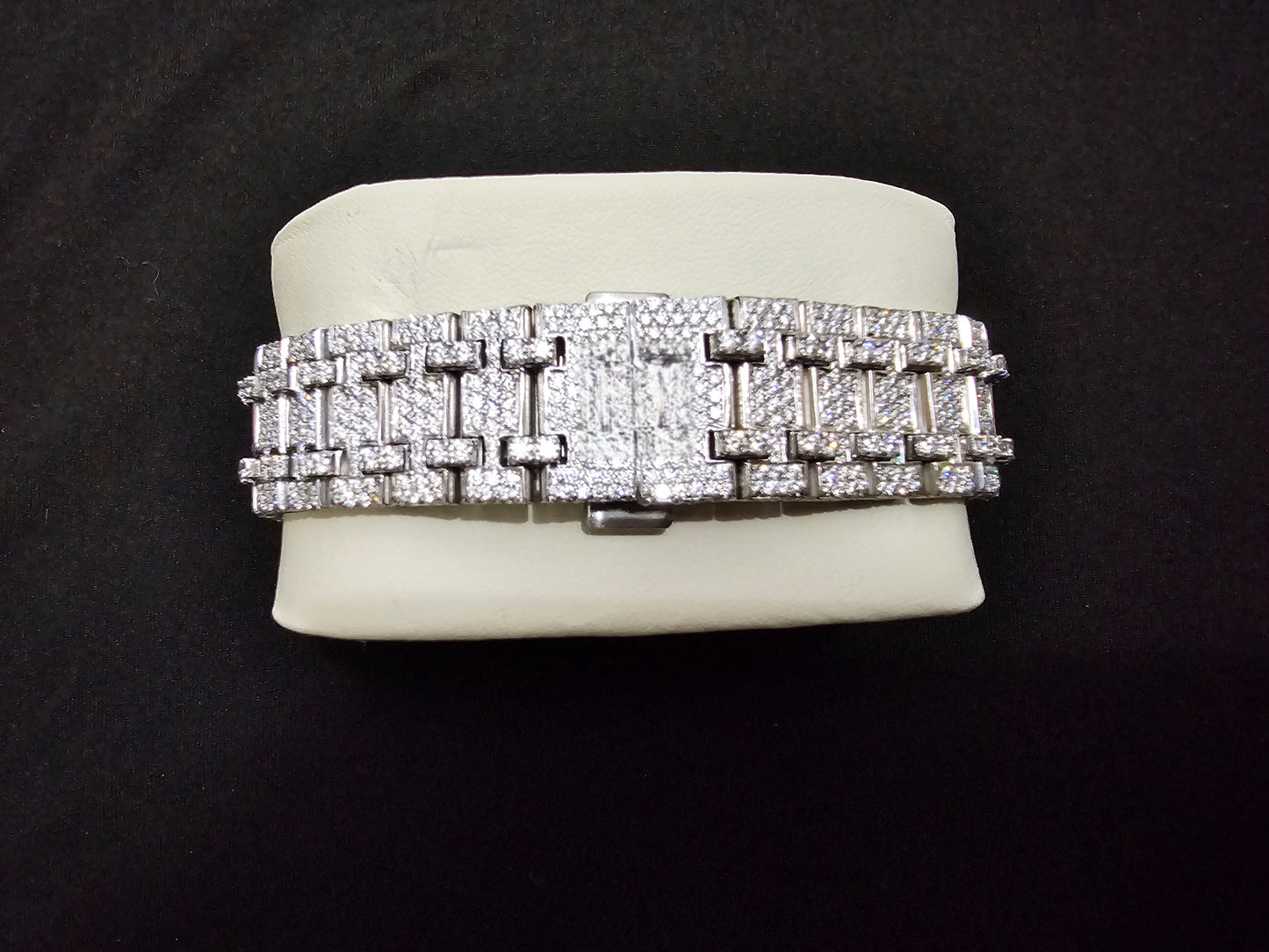 Custom Moissanite Watch